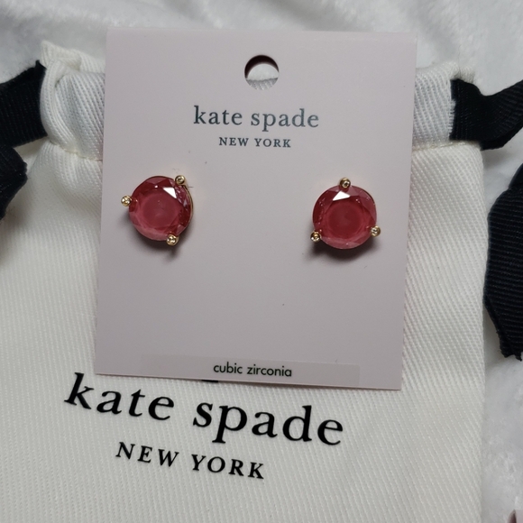 Kate Spade Cubic Zirconia and Bow Earrings - Picture 5 of 10
